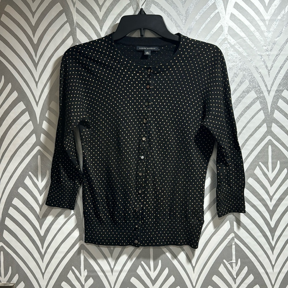 Banana Republic Polka dotted cardigan